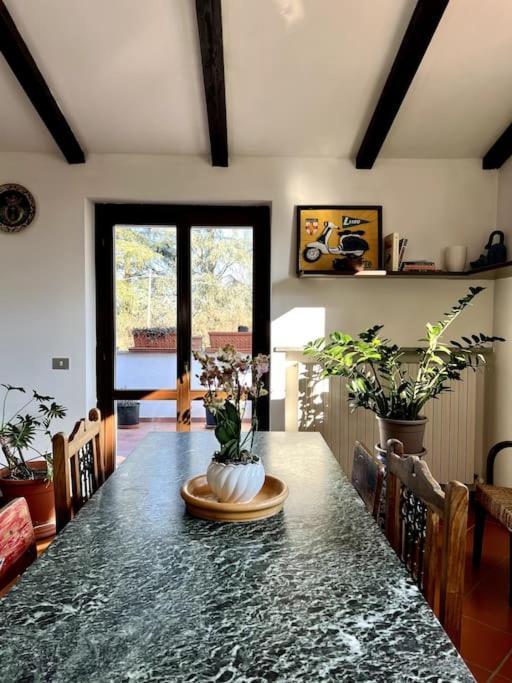 Apartment In Villa La Carruba Rivergaro Exteriör bild