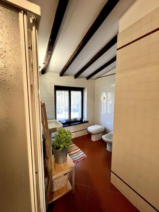 Apartment In Villa La Carruba Rivergaro Exteriör bild